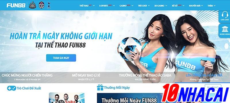 Có nên chơi cá cược thể thao bóng đá tại fun88 không?