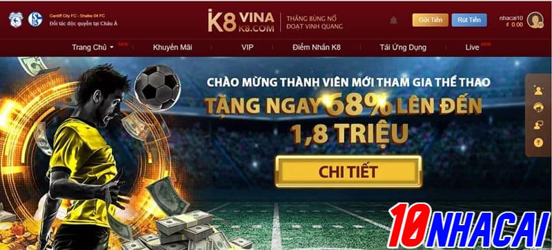 Có nên chơi cá cược thể thao bóng đá tại K8 không?