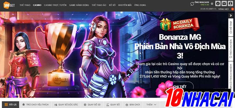 Có nên chơi casino trực tuyến tại 188bet không?